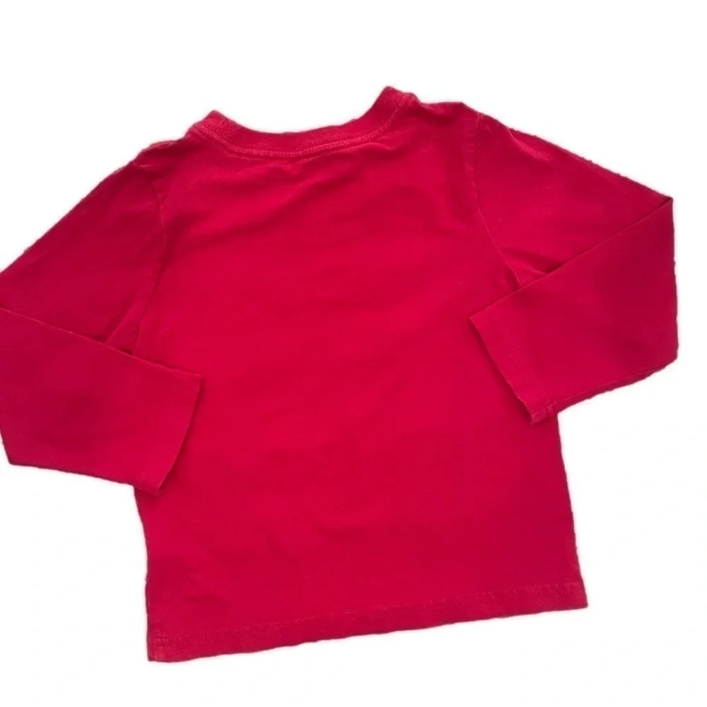 ⭐️The Children’s Place 3T Long Sleeve Cotton T-Shirt Red 5/$25
